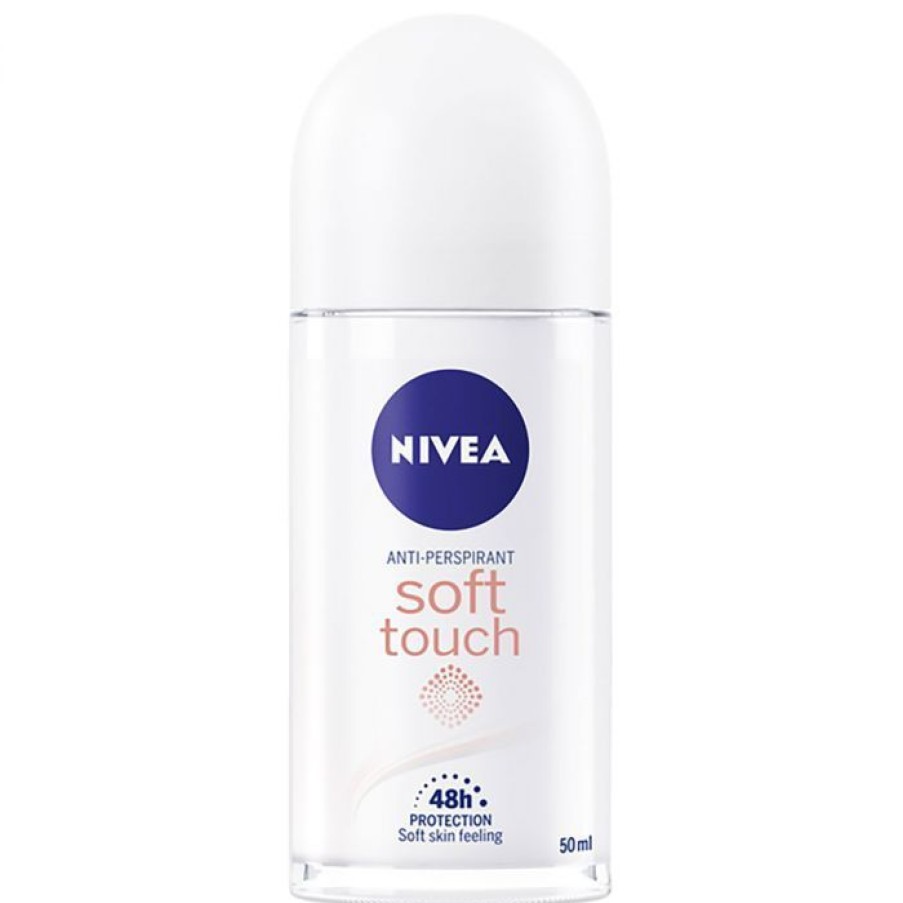 Suihkusaippuat Ja Kosteusvoiteet NIVEA | Soft Touch Deo Roll-On -Antiperspirantti 50 Ml