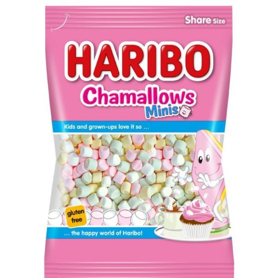 Paivittaistuotteet Haribo | Haribo Chamallows Minis 150G Vaahto